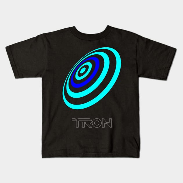 Tribute to Tron Kids T-Shirt by Creatum